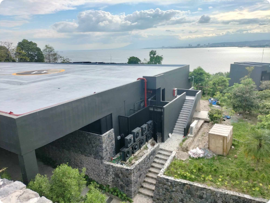 FIRE PROTECTION SPRINKLER SYSTEM at Island Garden City of Samal Resort (HELIPAD)